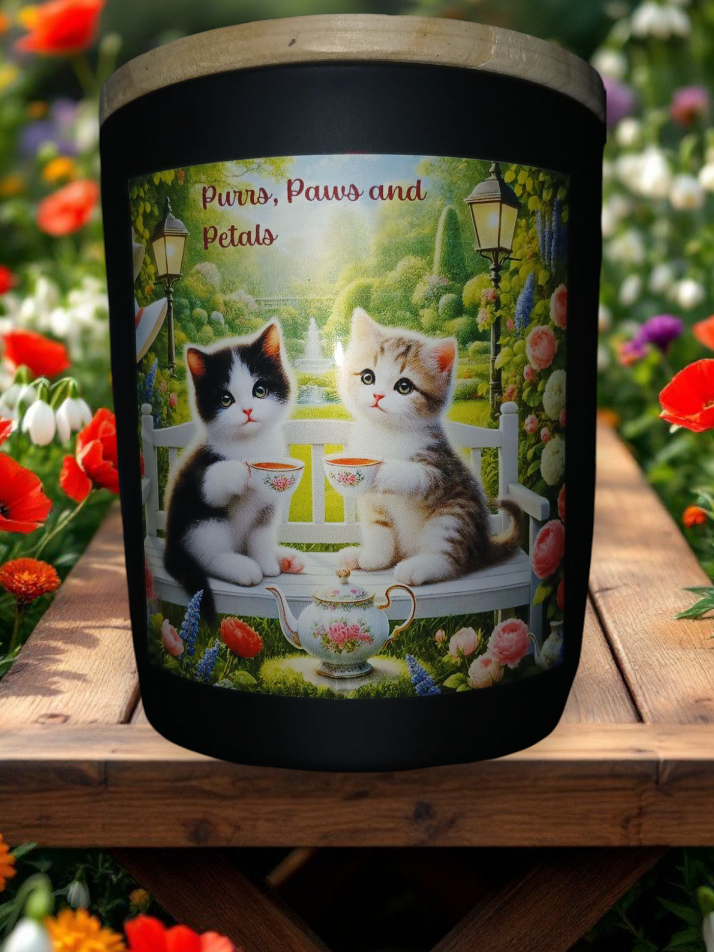 Purrs, Paws and Petals